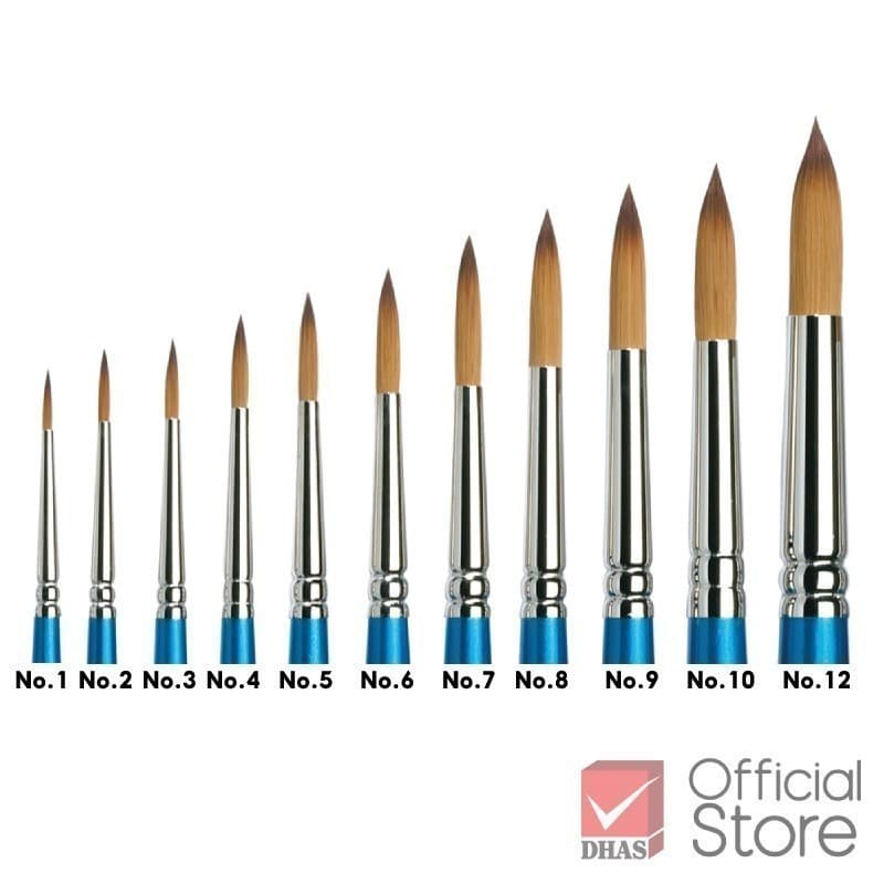Winsor&Newton พู่กัน พู่กันสีน้ำ คอทแมน Cotman ซีรีส์ 111 จำนวน 1 ด้าม รูปที่ 3