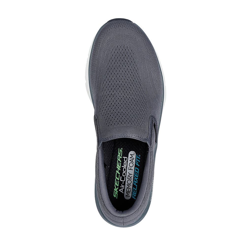 Skechers สเก็ตเชอร์ส รองเท้าลำลองผู้ชาย Men Sport D'Lux Walker 2.0 Casual Shoes- 232723-CHAR Air-Cooled Memory Foam รูปที่ 3
