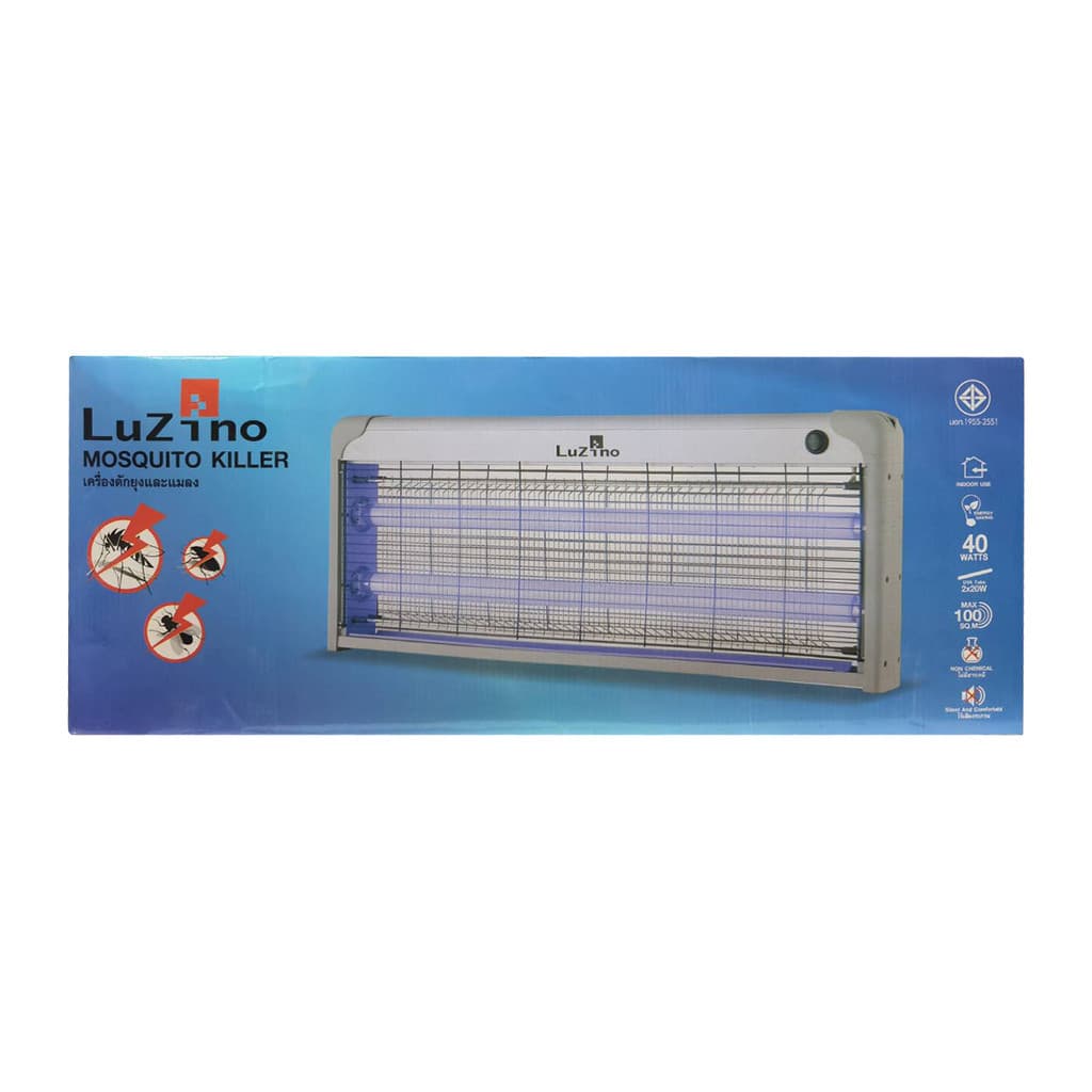 เครื่องดักยุงและแมลง 40 วัตต์ LUZINO รุ่น SD60-40W สีเทา รูปที่ 6