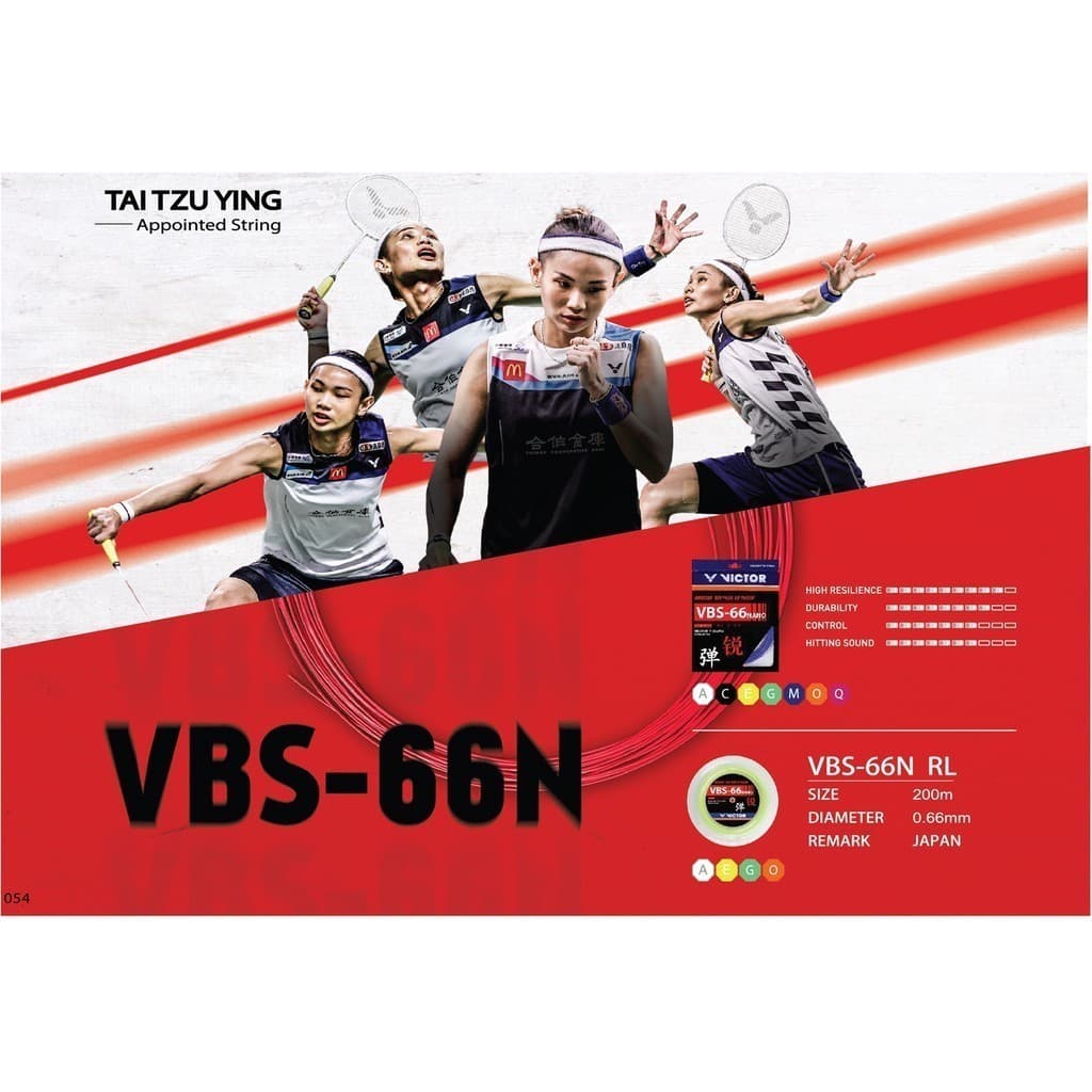 VICTOR สายเอ็นแบดมินตัน รุ่น VBS-66N รูปที่ 2