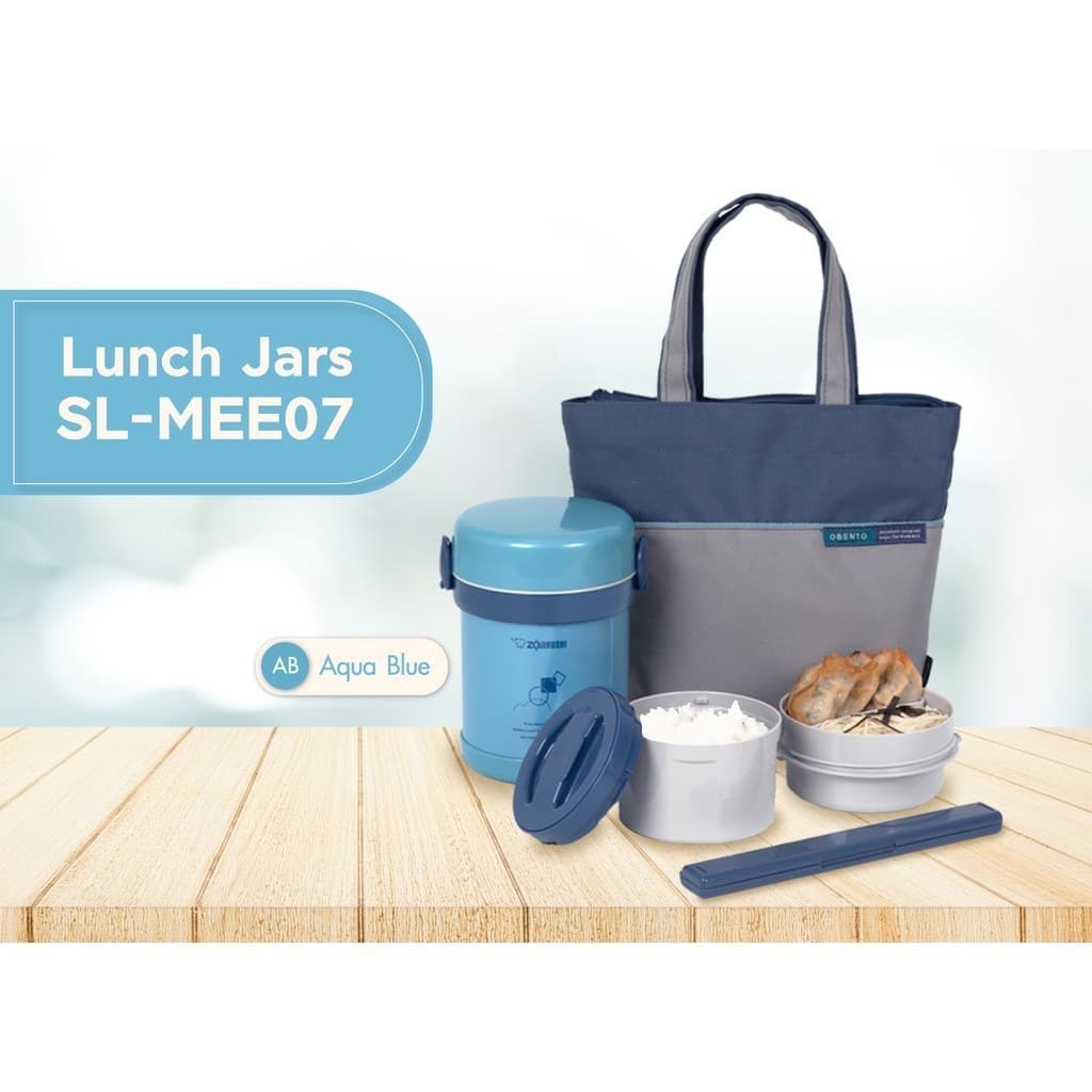 Zojirushi Lunch Jars / ปิ่นโตอาหารสูญญากาศเก็บความร้อน รุ่น SL-MEE07 AB รูปที่ 5
