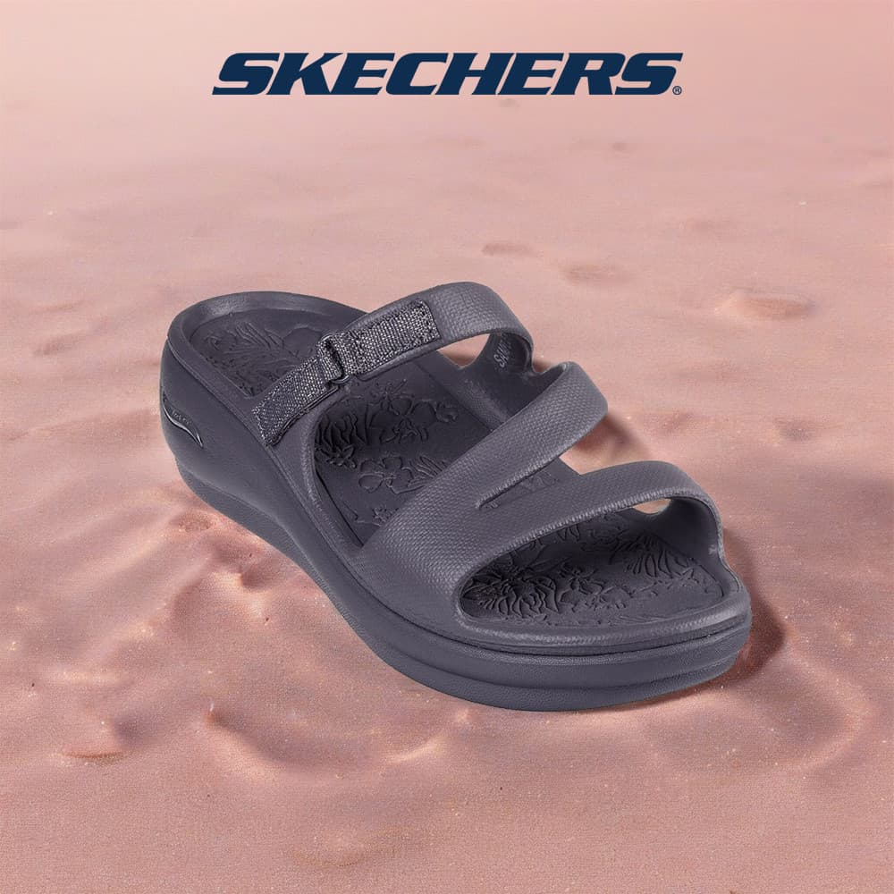 Skechers สเก็ตเชอร์ส รองเท้าแตะผู้หญิง Women Arch Fit Ascend Foamies Shoes - 111232-DKGY รูปที่ 1