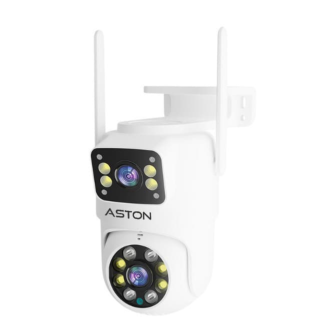 กล้องวงจรปิด บันทึก 2 กล้องพร้อมกัน Aston X2 Vision กล้องวงจรปิด กล้องบ้าน ชัดFHD ภาพสี 24 ชม รับประกันสินค้า รูปที่ 2