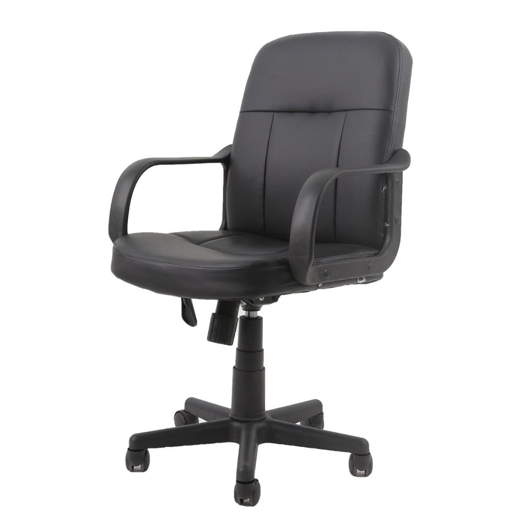 SMART OFFICE เก้าอี้สำนักงาน หนัง รุ่นปอเช่ สีดำ |AB| รูปที่ 7
