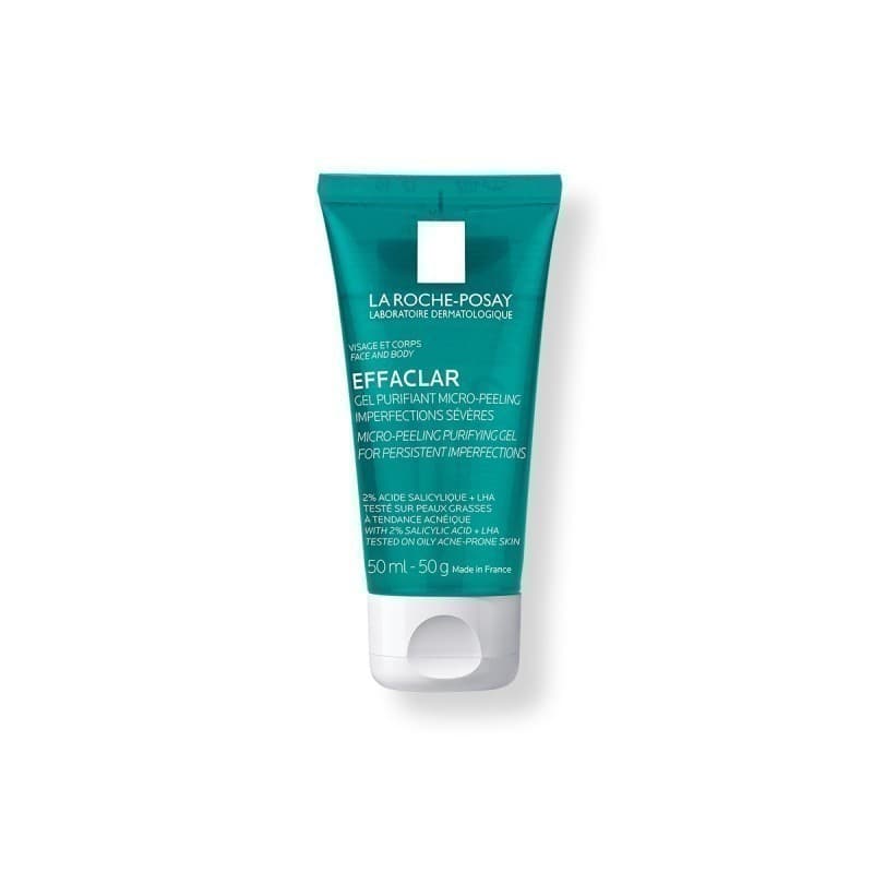 ลา โรช-โพเซย์ La Roche-Posay Effaclar Micro-peeling Gel เจลทำความสะอาด สำหรับผิวเป็นสิวซ้ำซาก 50ml. รูปที่ 2