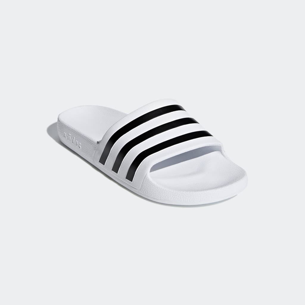 adidas ว่ายน้ำ & ไลฟ์สไตล์ รองเท้าแตะ Adilette Aqua Unisex สีขาว F35539 รูปที่ 5