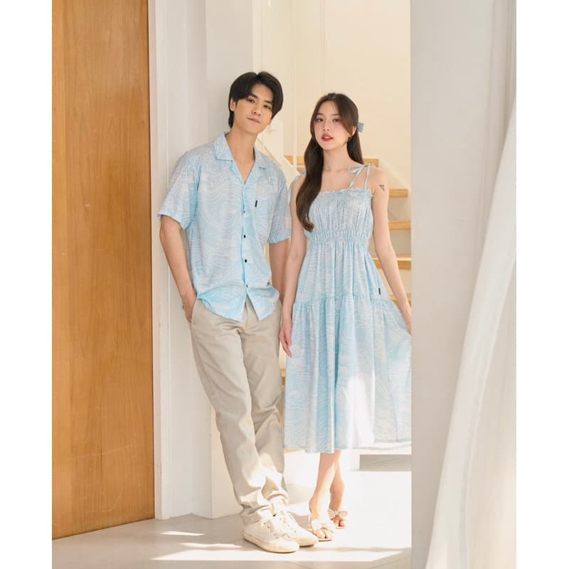 !! Minimal Renren Set เชิ้ตแขนสั้น Shirt และ Dress เดรสยาว รูปที่ 1