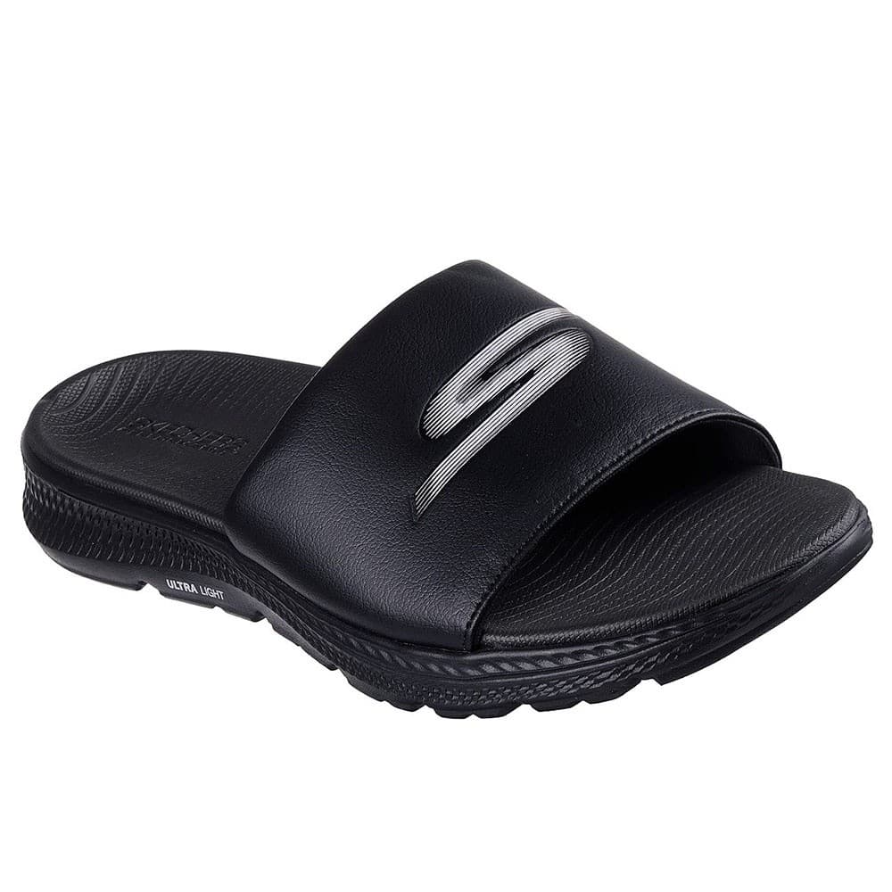 Skechers สเก็ตเชอร์ส รองเท้าแตะผู้ชาย Men On-The-GO Go Consistent Sandal 2.0 Culver Walking Sandals - 229269-BLK รูปที่ 2