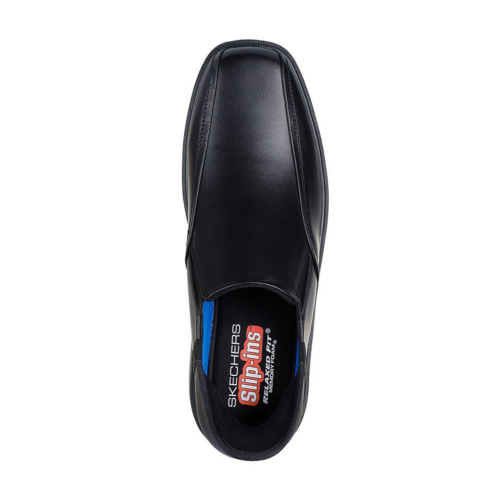 Skechers สเก็ตเชอร์ส รองเท้าผู้ชาย Men Slip-ins SKECHERS USA Caswell Frantone Shoes - 205169-BLK Memory Foam รูปที่ 4