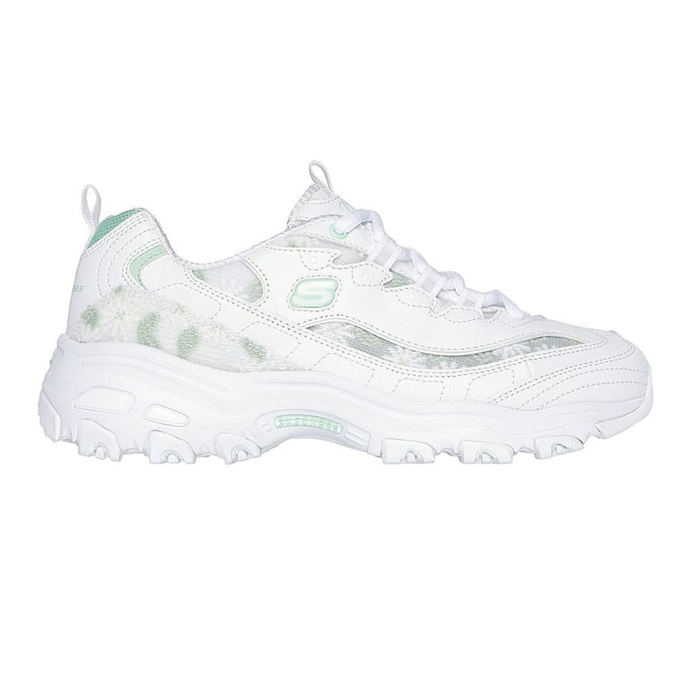 Skechers สเก็ตเชอร์ส รองเท้าผู้หญิง Women Online Exclusive Sport D'Lites Festival Bloom Casual Shoes - 150234-WGR รูปที่ 8