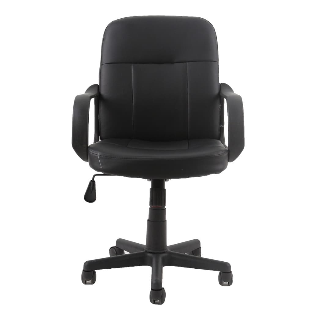 SMART OFFICE เก้าอี้สำนักงาน หนัง รุ่นปอเช่ สีดำ |AB| รูปที่ 6