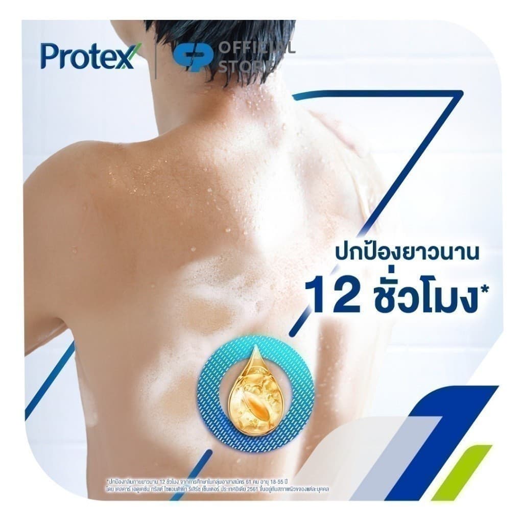 ครีมอาบน้ำโพรเทคส์ ฟอร์เมน สปอร์ต ขวดปั๊ม 450 มล. Protex For Men Sport Shower Cream 450 ml Pump รูปที่ 5