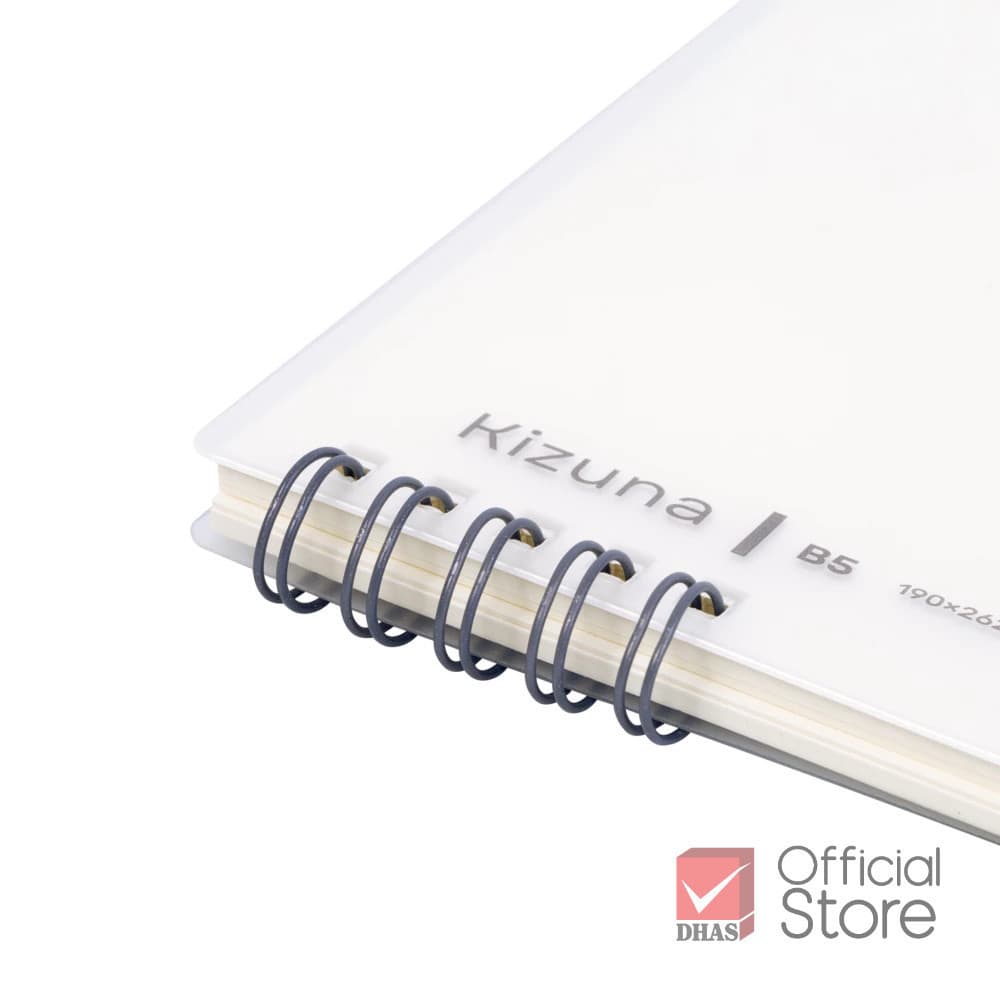 Elephant สมุด สมุดสันห่วง ปกพลาสติก PP ขนาด B5 80G 60S Kizuna จำนวน 1 เล่ม รูปที่ 5