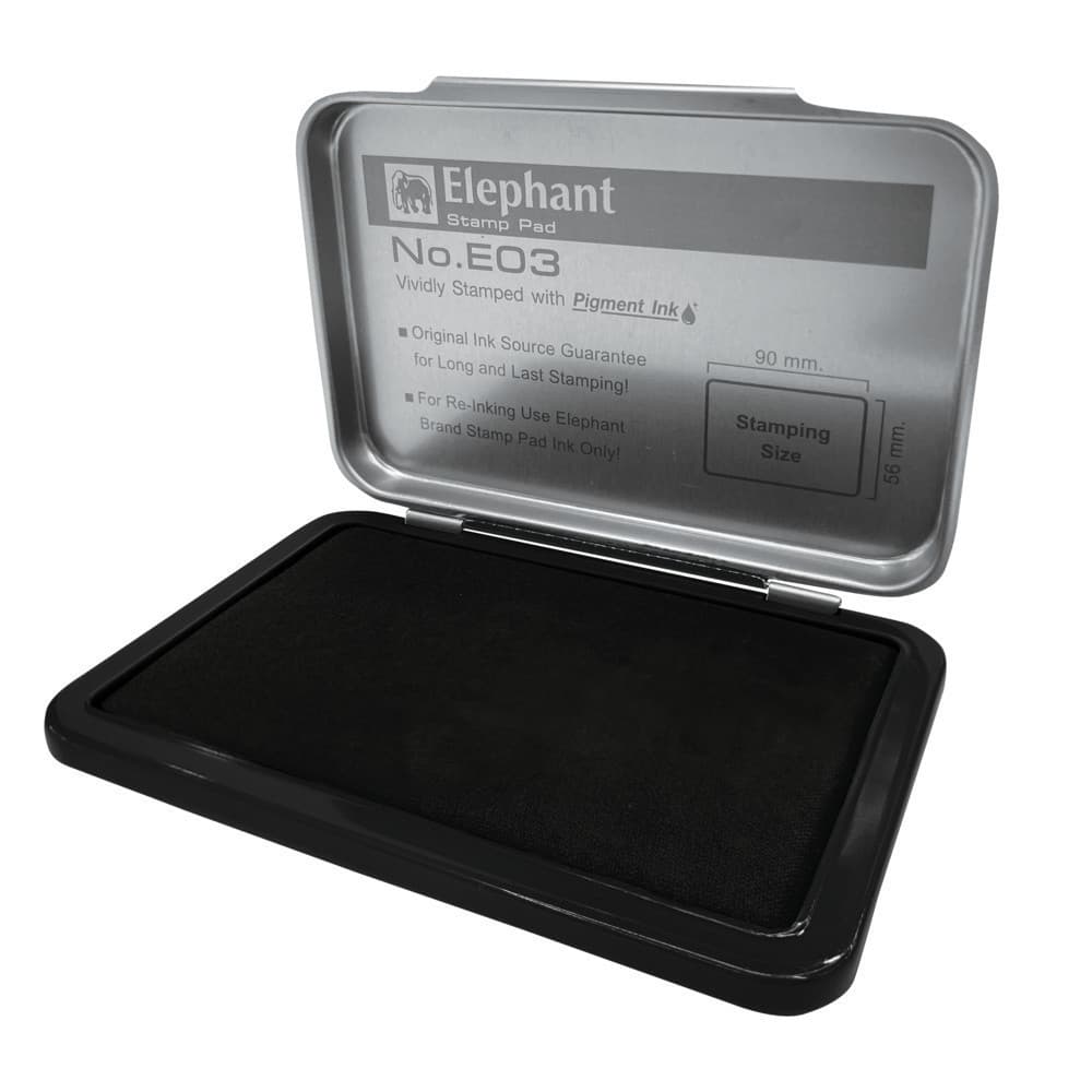 Elephant แท่นประทับ รุ่น E03 จำนวน 1 ชิ้น รูปที่ 3