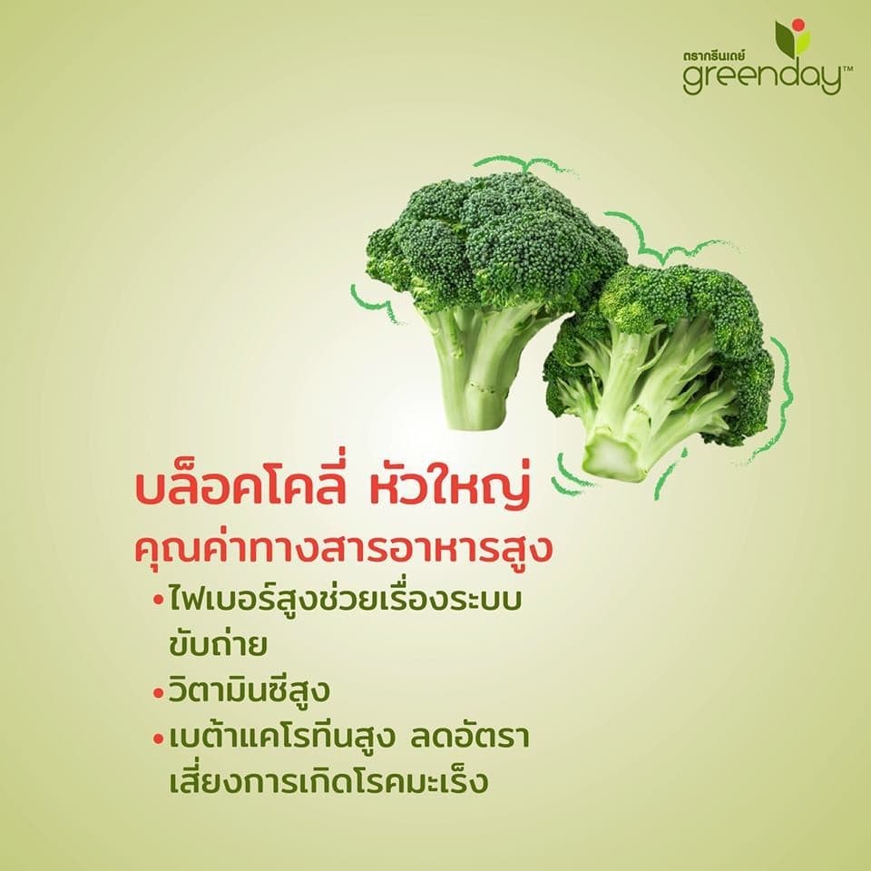 กรีนเดย์ บร็อคโคลี่กรอบ Greenday Broccoli Chips รูปที่ 8