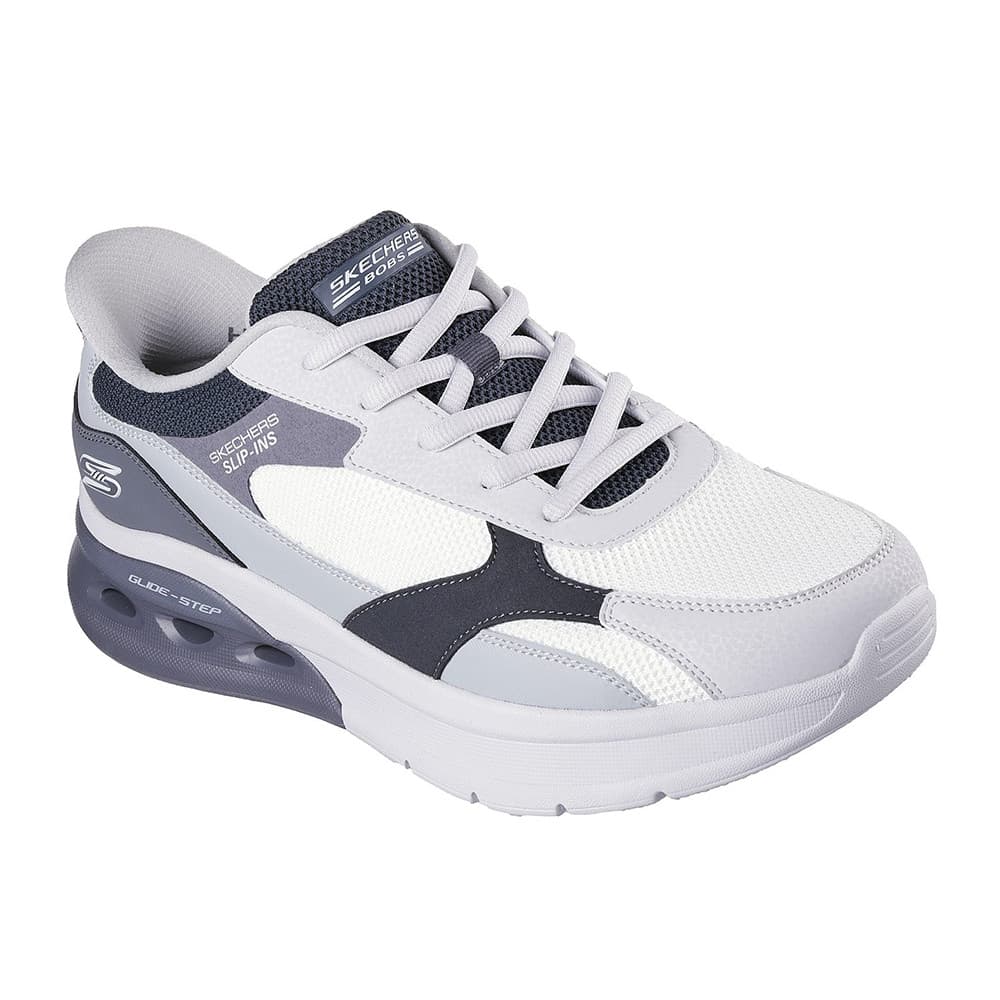 Skechers สเก็ตเชอร์ส รองเท้าผู้ชาย Men Slip-Ins BOBS Arc Waves 2.0 Class Order Casual Shoes - 118342-WMLT Memory Foam รูปที่ 6
