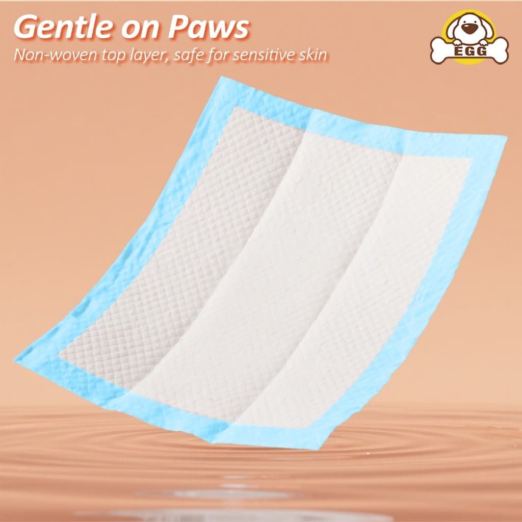 Pee Pad สำหรับสัตว์เลี้ยง ， เหมาะสำหรับฝึกเข้าห้องน้ำ เนื้อดี ซึมเร็ว ซึมเร็ว เหมาะสำหรับสุนัขและแมว รูปที่ 2