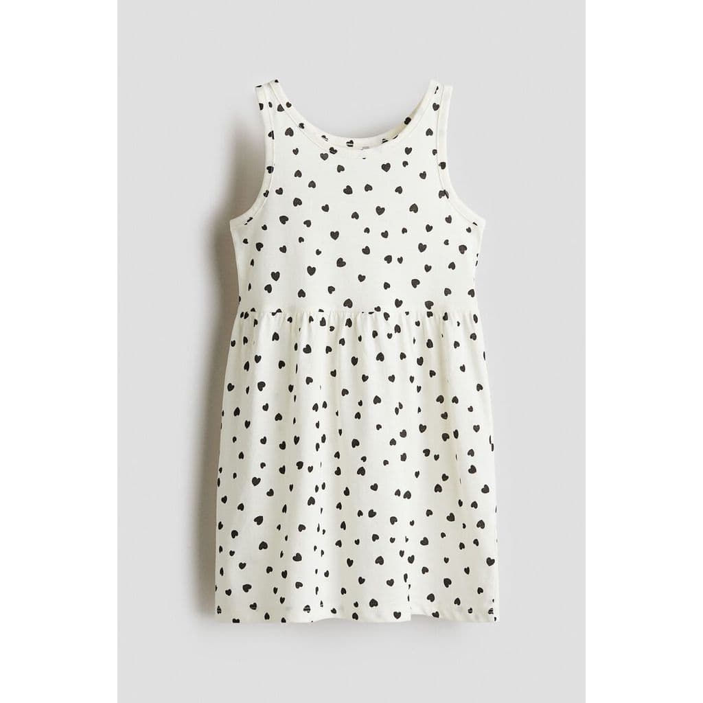 H&M(เอชแอนด์เอ็ม) เดรสจอร์ซีย์ลายพิมพ์ เด็กผู้หญิง 1023823_10