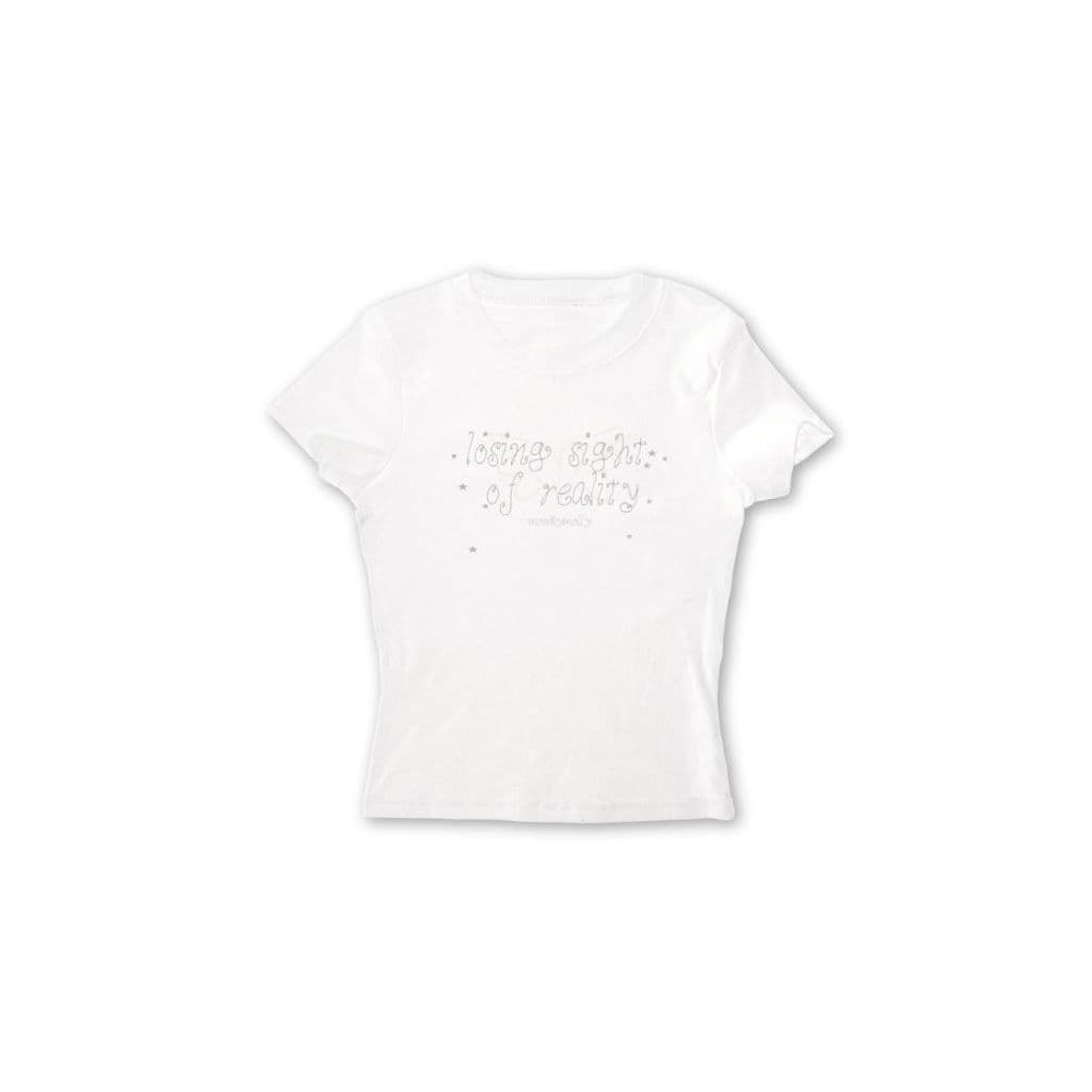 moodymolly เสื้อ slimfit รุ่น losing sight tee รูปที่ 3
