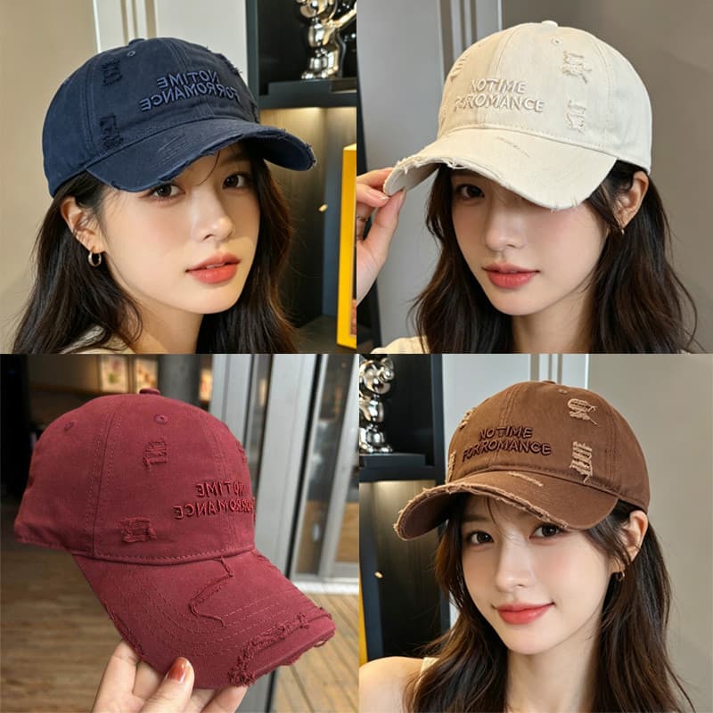 หมวกแก๊ป หมวกแก๊ปปักโบว์สีซีด มีสายปรับขนาดได้ ใส่กันแดดใส่เที่ยว งานจริงน่ารักมากเหมาะกับทุกลุค สไตล์เกาหลี รูปที่ 1