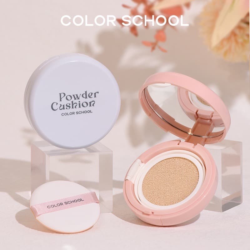 M263 COLOR SCHOOL คุชชั่นมัธยม รุ่นหน้าฉ่ำ ติดทน ให้ความชุ่มชื้น ป้องกันเหงื่อ ปกปิด คุมมัน กันน้ำ รูปที่ 2