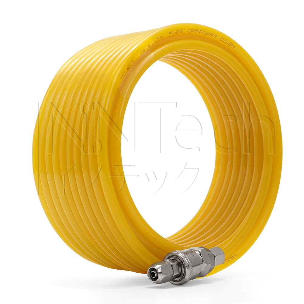 DELTON สายลม PE สายลมสำเร็จรูป อย่างดี ขนาด 8x5 มม. ความยาว 6 / 9 / 12 / 15 เมตร Polyethylene Tube สายต่อปั๊มลม รูปที่ 3
