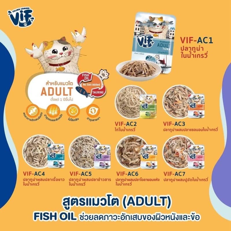 Felina Canino Vif เฟลินา คานิโน วิฟ อาหารเปียกเกรดซุปเปอร์พรีเมี่ยม ขนาด 75g*12ซอง รูปที่ 3