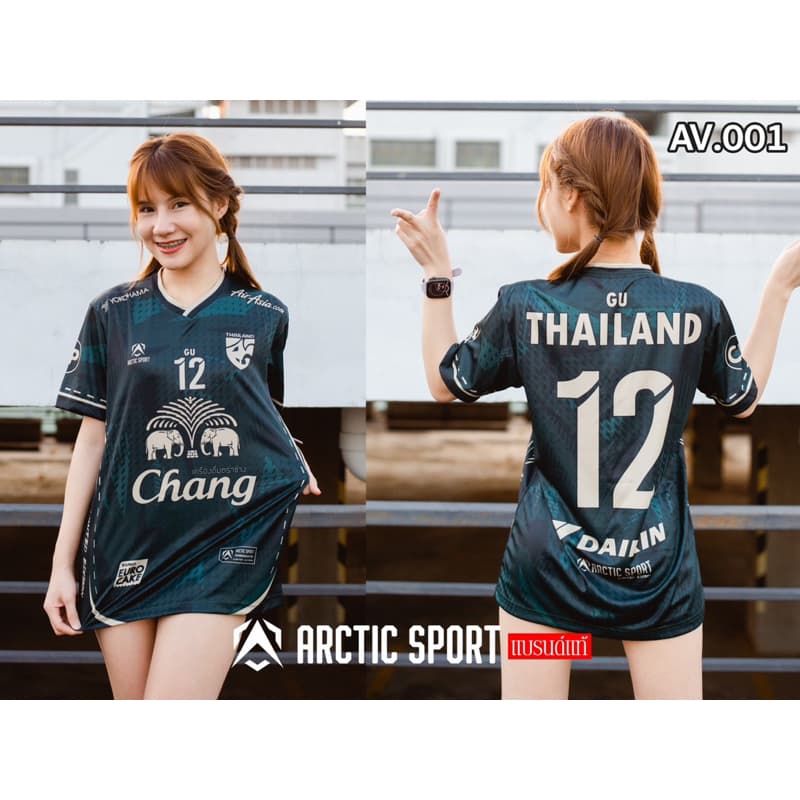 เสื้อกีฬา พิมพ์ลายทั้งตัว ARCTIC SPORT ผลิตจากผ้าไมโครสปอร์ต ชนิดพิเศษ ใส่ได้ทั้งชายและหญิง ขายดี รูปที่ 1
