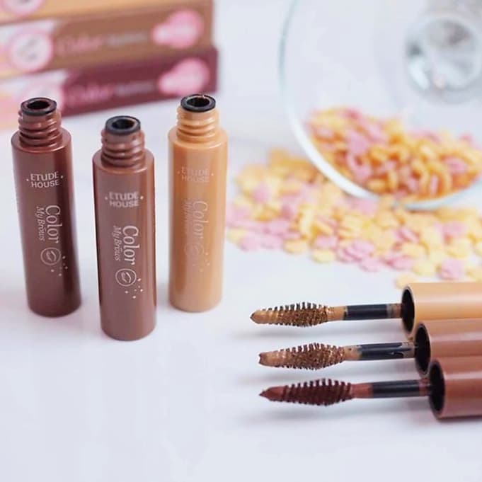 แท้ Etude House Color My Brows 4.5g มาสคาร่าปัดคิ้วตัวดัง สีสวย เนื้อดีมาก รูปที่ 7