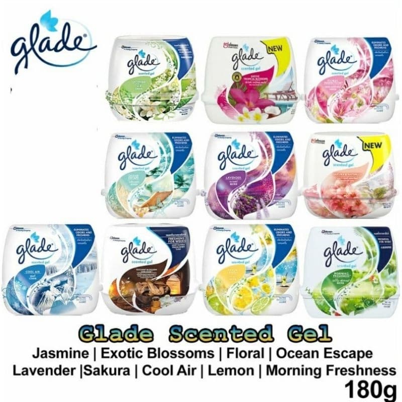 Glade sented gel เจลหอมปรับอากาศ ขนาด180กรัม 10กลิ่น รูปที่ 2
