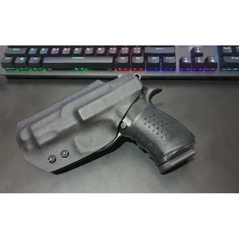 ซองพกใน CZ 75 Compact e IWB GUNBANGKOK | ล็อคแน่น ดึงลื่น พกซ่อนมั่นใจ Handmade ปรับแต่งได้ รูปที่ 6