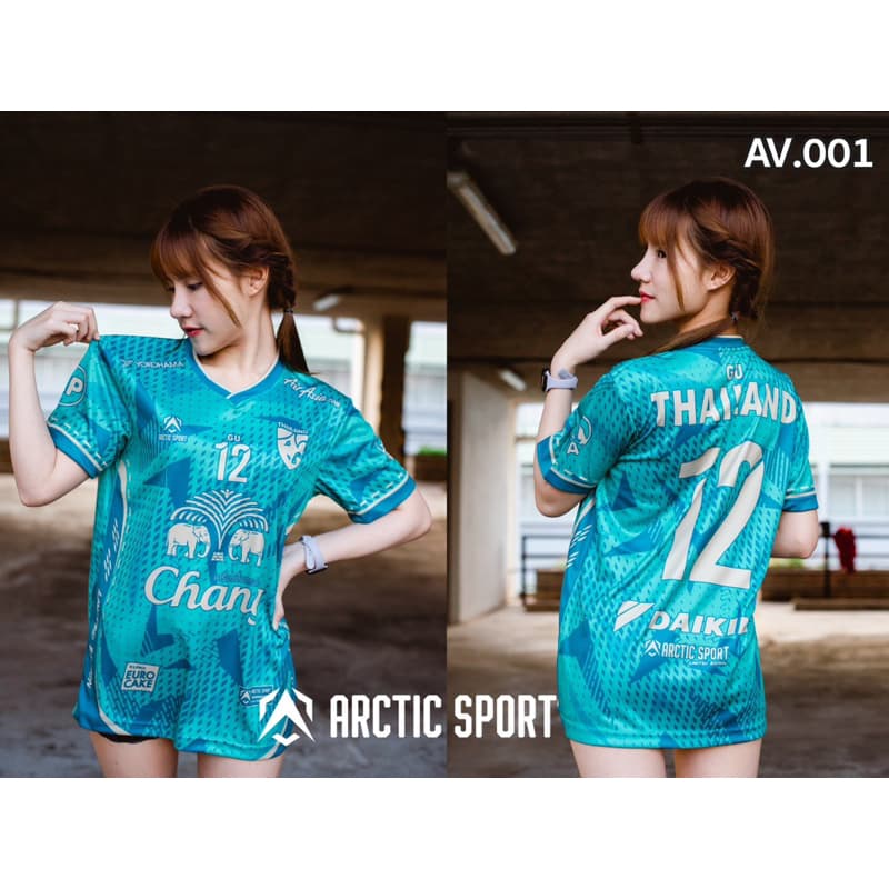 เสื้อกีฬา พิมพ์ลายทั้งตัว ARCTIC SPORT ผลิตจากผ้าไมโครสปอร์ต ชนิดพิเศษ ใส่ได้ทั้งชายและหญิง ขายดี รูปที่ 6