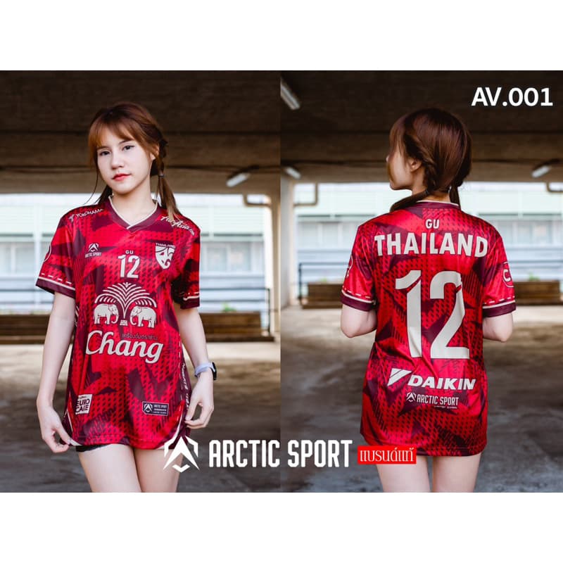 เสื้อกีฬา พิมพ์ลายทั้งตัว ARCTIC SPORT ผลิตจากผ้าไมโครสปอร์ต ชนิดพิเศษ ใส่ได้ทั้งชายและหญิง ขายดี รูปที่ 4