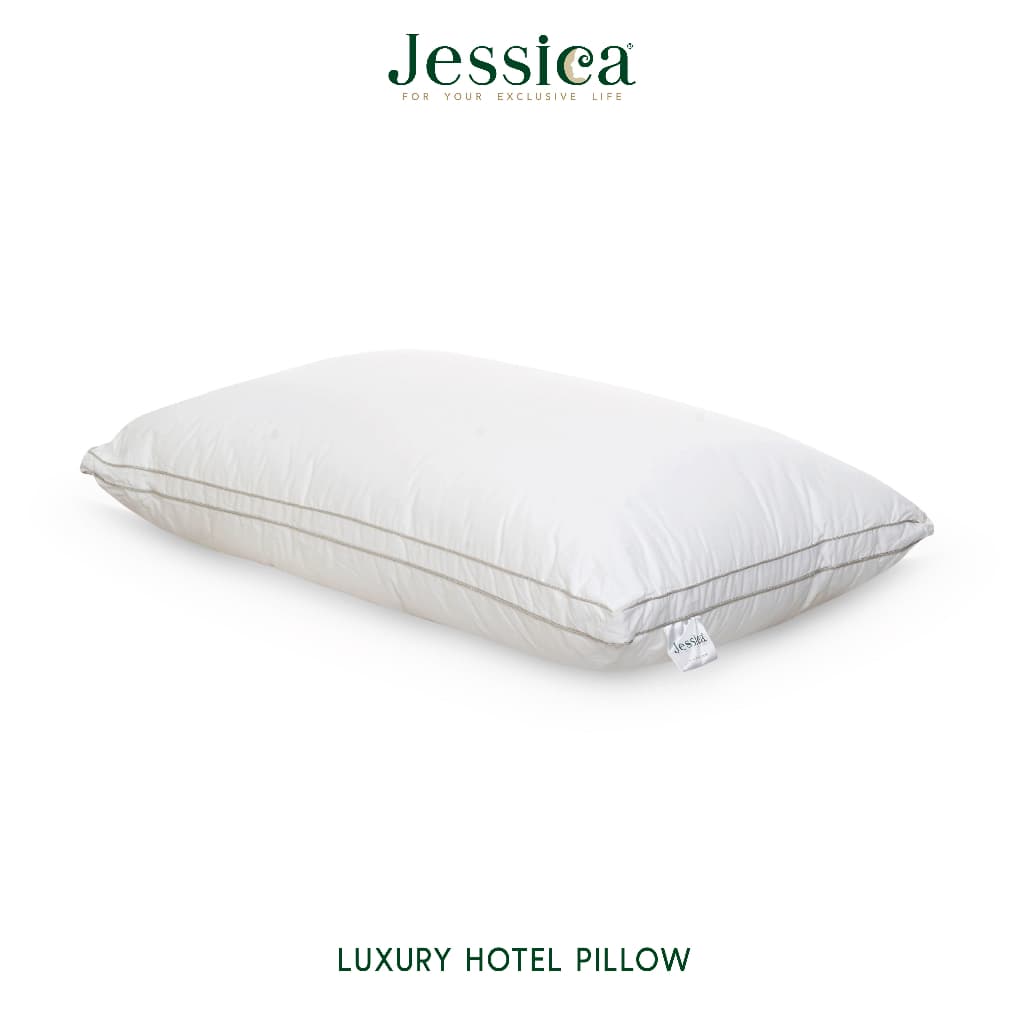 Jessica หมอนหนุน รุ่น Luxury Hotel Pillow หมอนโรงแรมสุดพรีเมี่ยมที่โรงแรมหรูระดับไฮคลาสเลือกใช้ ผลิตจาก Cotton 100% รูปที่ 3