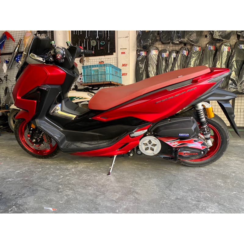 ขาตั้งข้างโหลดฟอซ่า/ FORZA350 พร้อมสปริงขาตั้งข้างเลส ตรงรุ่นฟอซ่า ใส่ได้เลยไม่ต้องแปลง มี2สี รูปที่ 4