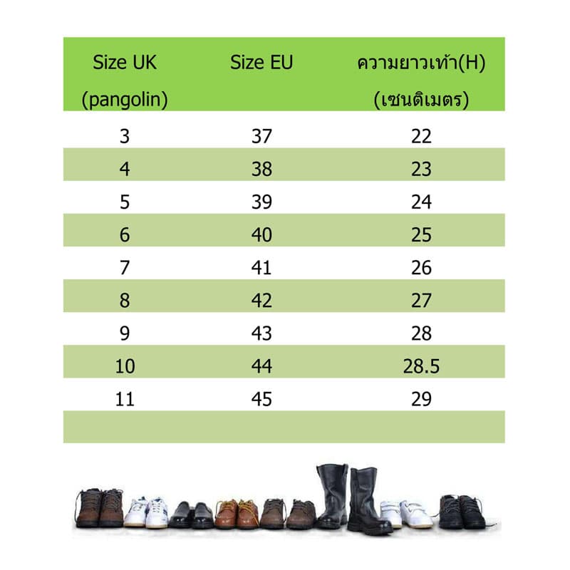 รองเท้าเซฟตี้ รุ่น 2001 Pangolin หนังแท้ หัวเหล็ก ทรงสปอร์ต รูปที่ 2