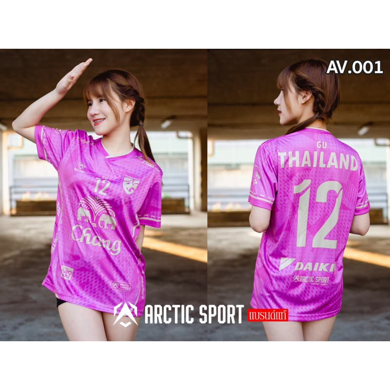 เสื้อกีฬา พิมพ์ลายทั้งตัว ARCTIC SPORT ผลิตจากผ้าไมโครสปอร์ต ชนิดพิเศษ ใส่ได้ทั้งชายและหญิง ขายดี รูปที่ 8
