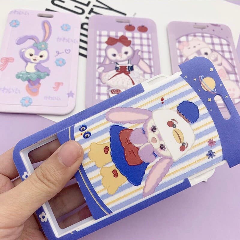 ป้ายห้อยบัตรพนักงานพร้อมสายคล้องคอ ป้ายห้อยบัตรนักเรียน ที่ใส่บัตรลายการ์ตูนน่ารักๆ รูปที่ 6