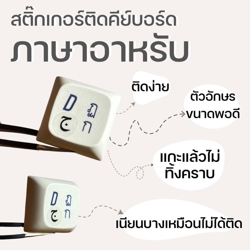 ส่งเร็วจากไทย | สติ๊กเกอร์ติดคีย์บอร์ดภาษาอาหรับ สติ๊กเกอร์ภาษาอาหรับ ภาษาอารบิค สติ๊กเกอร์ติดคีย์แคป รูปที่ 1
