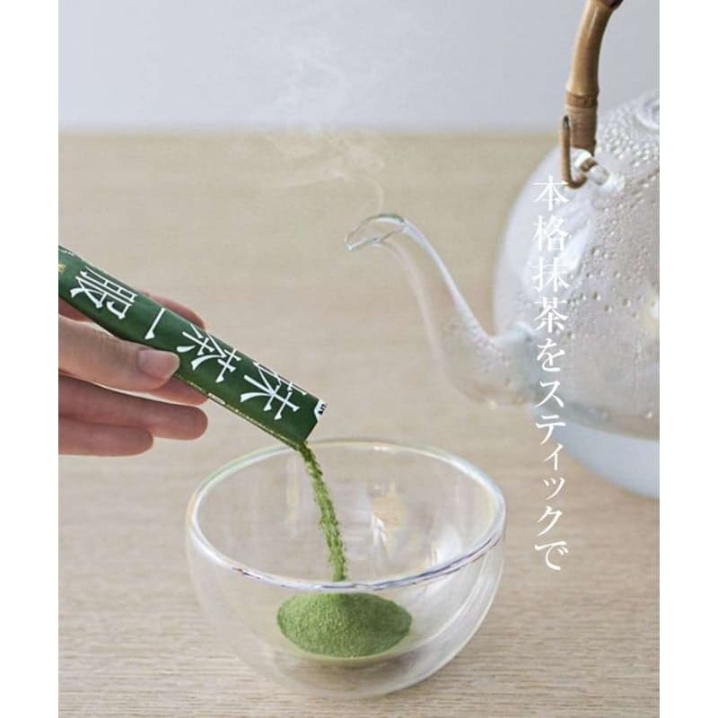 AGF Blendy Premium Matcha 4 Sticks ชาเขียว มีฟองโดยไม่ต้องใช้ไม้ตีชา ผงชาเขียว เข้มข้น จากญี่ปุ่น รูปที่ 3