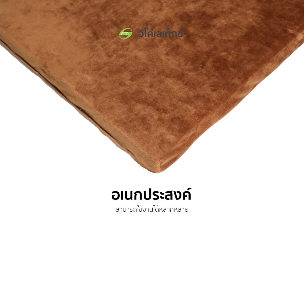 ECOLATEX เบาะรองนั่งยางพาราอัด ลดปวดก้น ปวดหลัง นุ่มแน่น ไม่ยุบ รองรับสรีระ ใช้ได้กับเก้าอี้/รถยนต์ รูปที่ 7