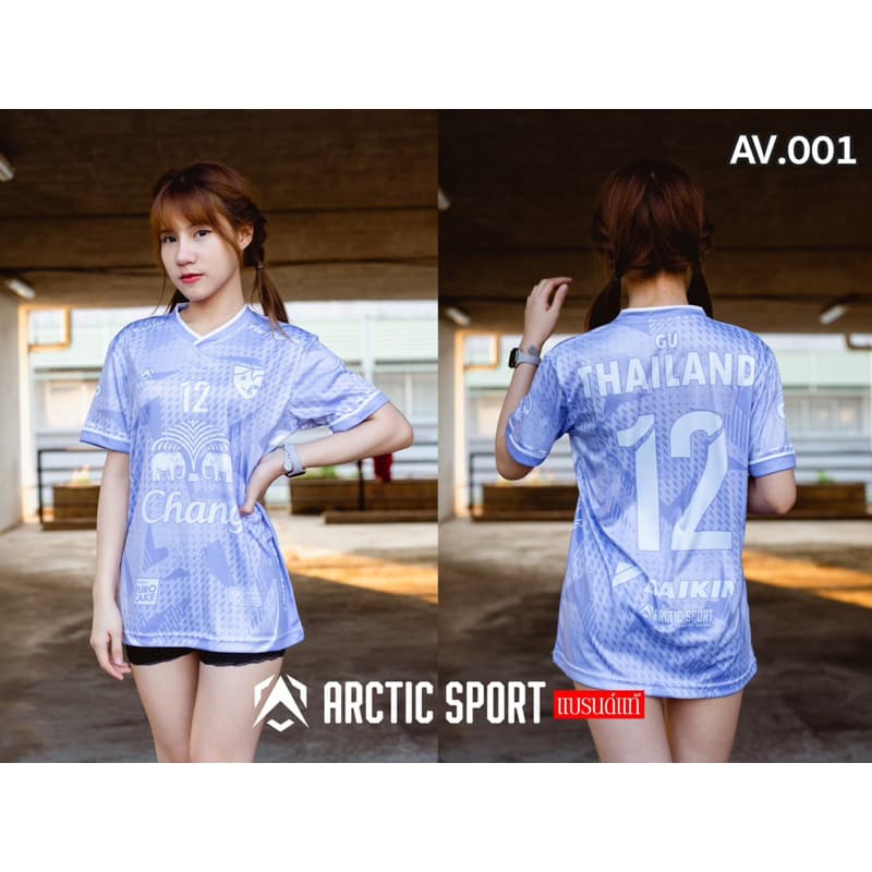 เสื้อกีฬา พิมพ์ลายทั้งตัว ARCTIC SPORT ผลิตจากผ้าไมโครสปอร์ต ชนิดพิเศษ ใส่ได้ทั้งชายและหญิง ขายดี รูปที่ 7