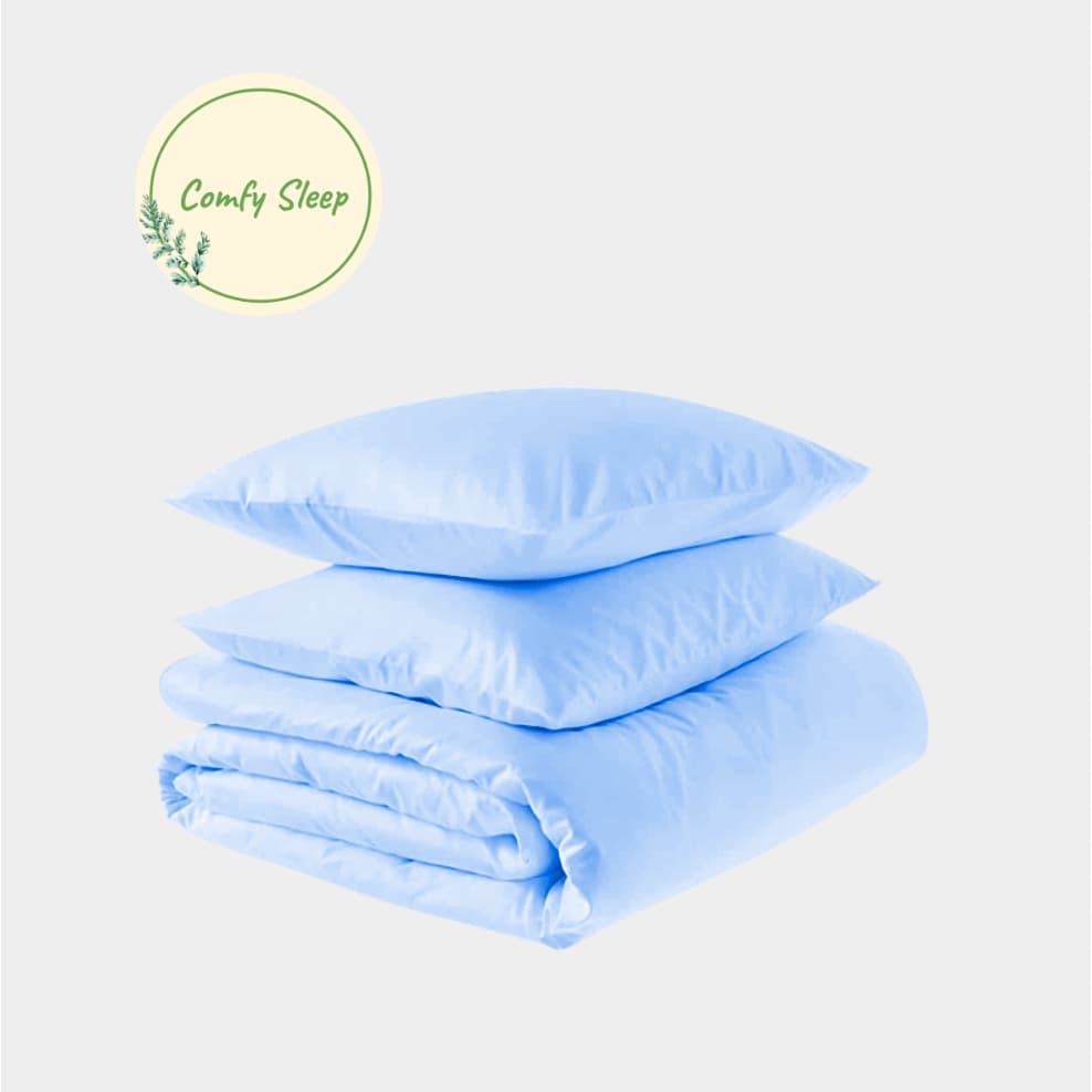 Comfy ชุดผ้าปูที่นอน ผ้านวมแยก ผ้านุ่ม สีไม่ตกง่าย รูปที่ 5