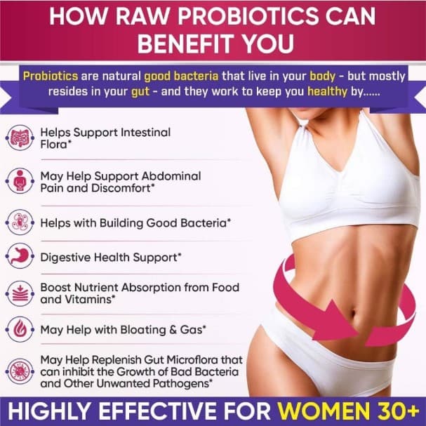 ! Wholesome Wellness Women’s Raw Probiotic 100 Billion CFU โพรไบโอติก สูตรสำหรับผู้หญิง รูปที่ 3