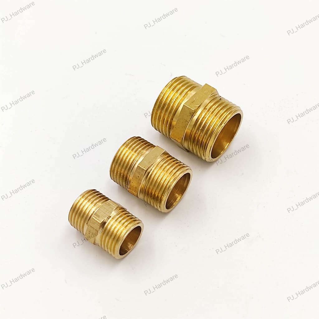 ข้อต่อทองเหลือ เพิ่มเกลียว-ลดเกลียว ขนาด 1/2",3/4"และ1" รูปที่ 2