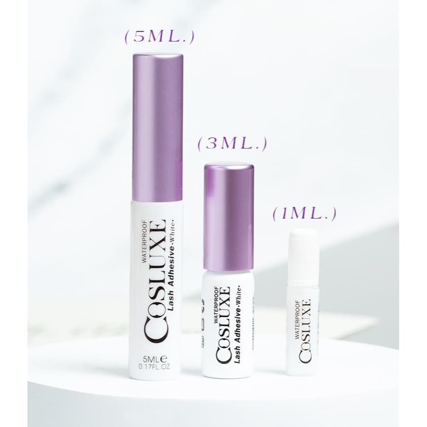 กาวติดขนตาสีขาว คอสลุคส์ COSLUXE รูปที่ 1