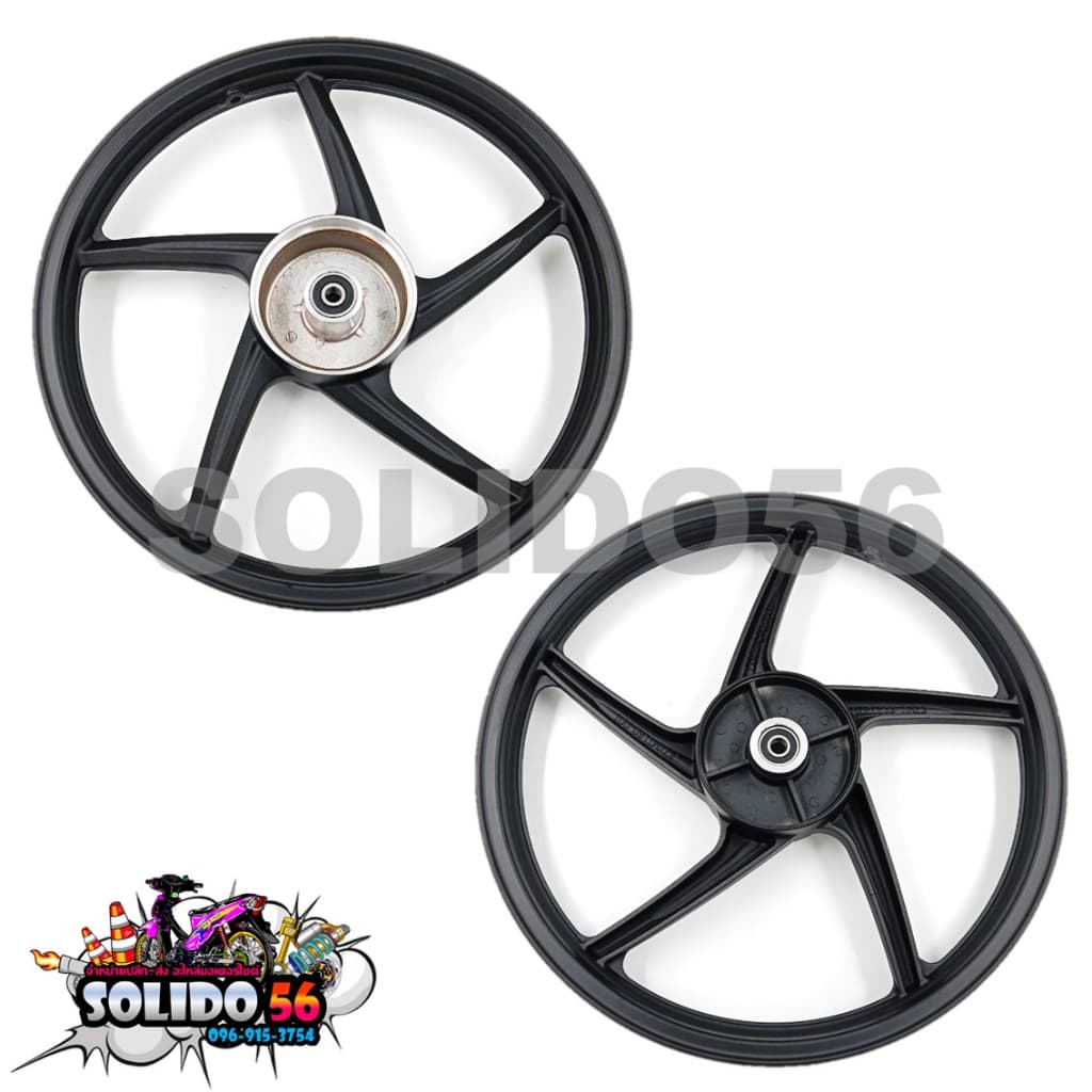 ล้อแม็ก HONDA WAVE125R 2002-2004 / 100X-125X / 100S-2005 UBOX ขอบ 17 นิ้ว หน้าดิส-หลังดั้ม รูปที่ 4