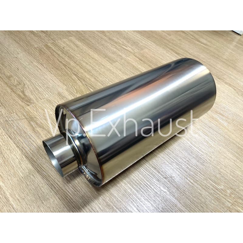ท่อพักกลาง กระบะ ออโต้ 6"x12" รุ2.5นิ้ว สแตนเลส ไส้ดัด /ไส้ตรง/ไส้เกลียวพักกลางกระบะ พักกลางซิ่ง รูปที่ 1