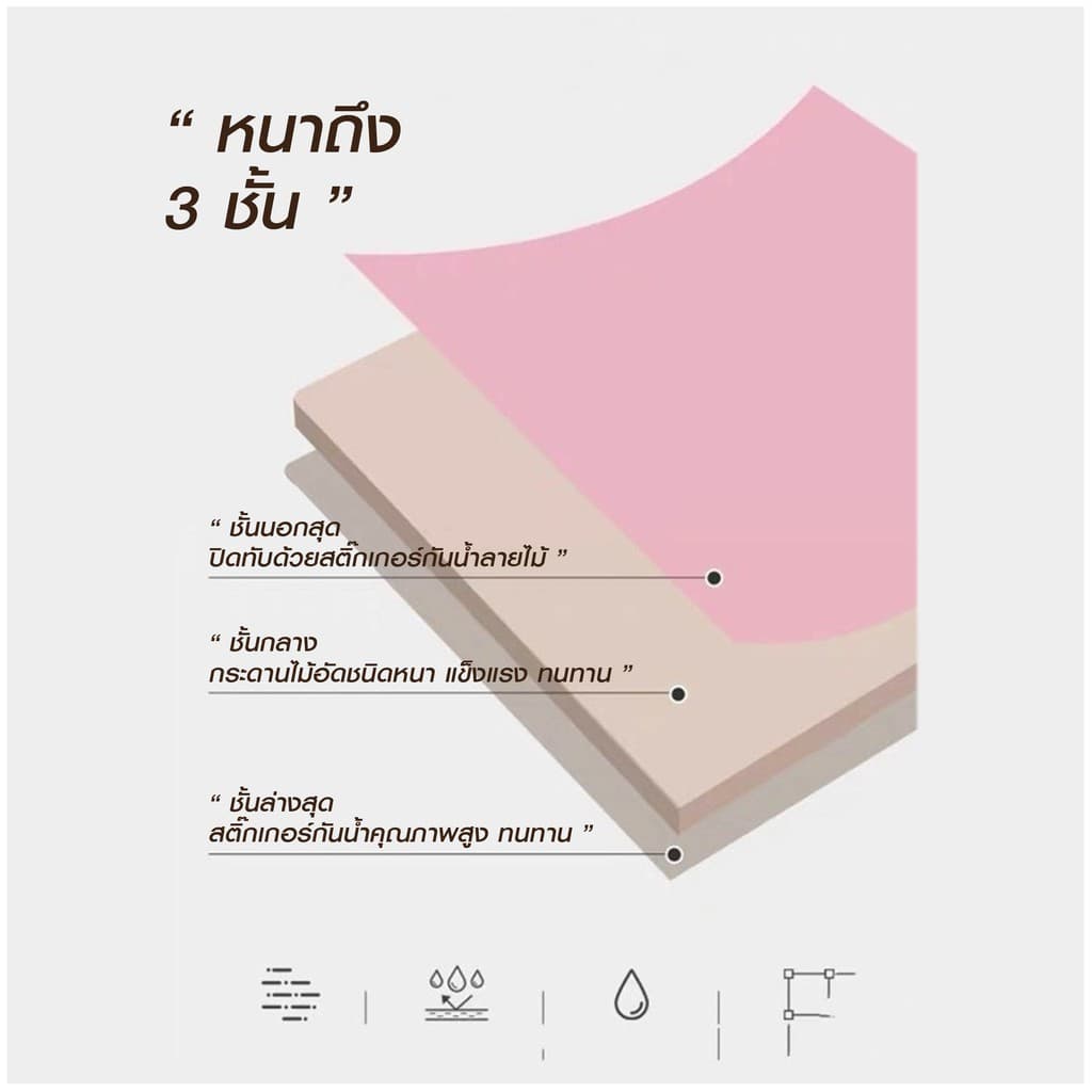 DUDEE ชุดโต๊ะ พร้อมเก้าอี้ โต๊ะทานข้าวพับเก็บ ZDZ-2 ขนาด 80x80 cm.มีให้เลือก 3 สี รูปที่ 3