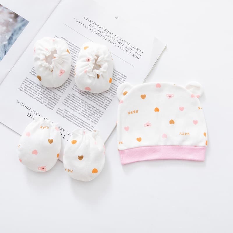 น่ารักหมวก0-3 เดือน หมวกเด็กแรกเกิด สีพาสเทล ผ้าฝ่าย นิ่ม ใส่สบาย งานพรีเมี่ยม รูปที่ 6